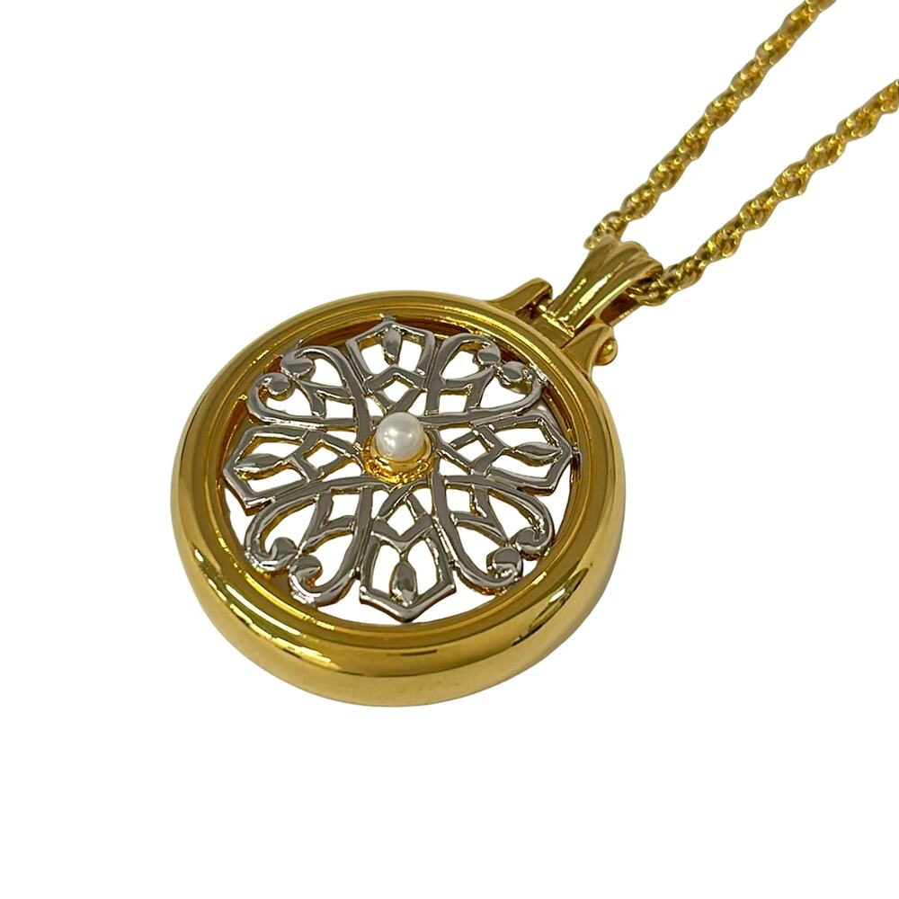 Mikimoto Necklace Gold Silver White Hardware Glass Pearl